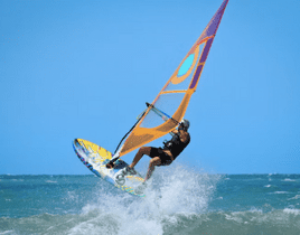 windsurfing